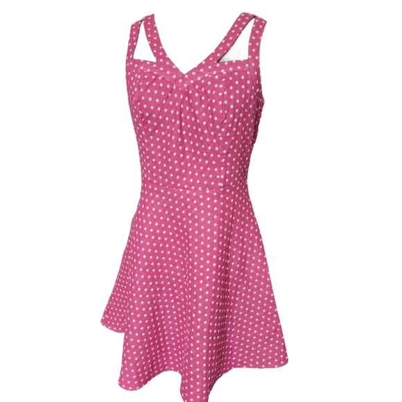 Maude Dresses & Skirts - Maude Pink A-Line Sleeveless Mini Dress Size Medium